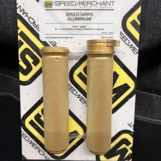 Speed Merchant Speed Grips for Cable Throttle, Gold