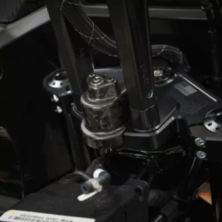 Harley performance bagger steering lock cover carbon fiber