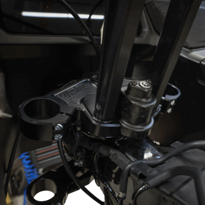 Harley performance bagger steering lock cover carbon fiber